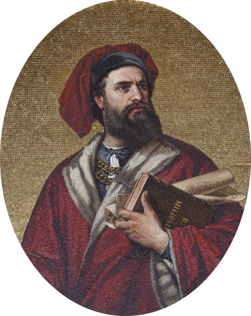 Retrato de Marco Polo, de Salviati.