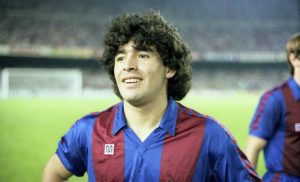 Diego Armando Maradona en el Barcelona