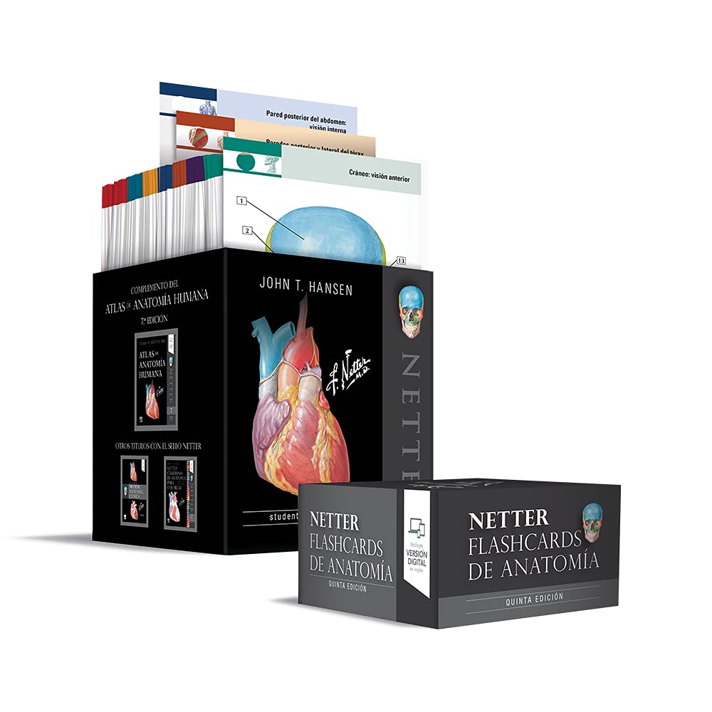Flashcards de Anatomía Netter - John T. Hansen